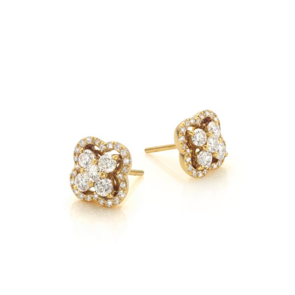 Lucky Clover Studs